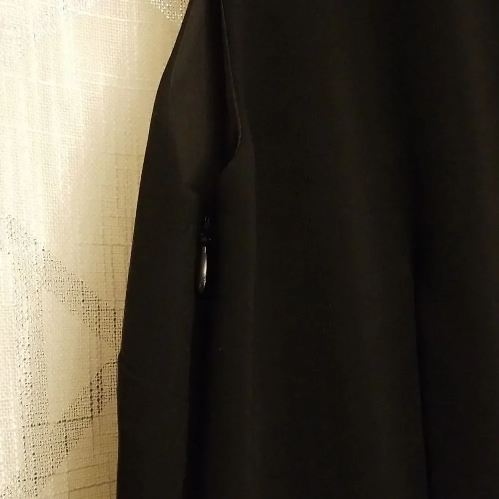 J Crew Black Label Dress Women's Black Sleeveless Size 0 Minimalist